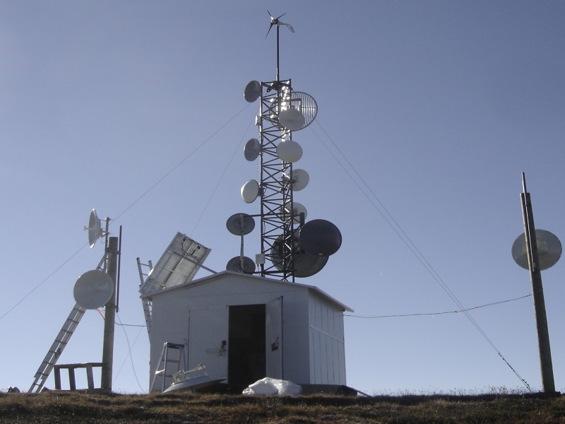 Apex Mountain site, under construction.