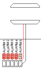 Using Alarm Pins to Monitor Door Contacts