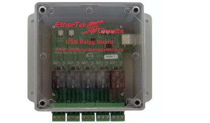 USB Relay board in a box